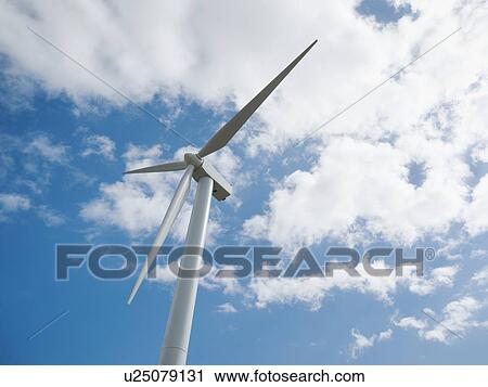 Low angle view of wind turbine View Large Photo Image Stock Image - Low angle view of wind turbine. Fotosearch