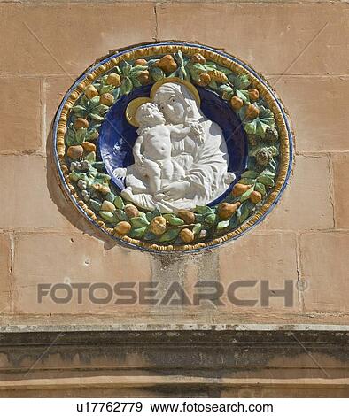 Madonna and child house plaque, Mdina, Malta View Large Photo Image Stock Photo - Madonna and child house plaque, Mdina, Malta. Fotosearch