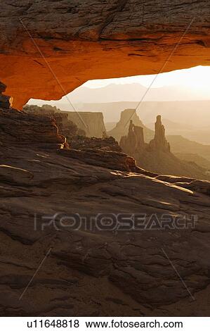 Stock Photo - Mesa Arch of Canyonlands National Park, Utah. Fotosearch