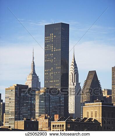 Stock Image - New York City, buildings. Fotosearch
