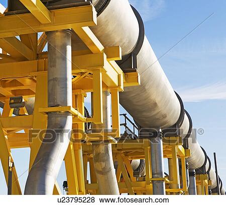 Stock Photo - oil pipeline. Fotosearch
