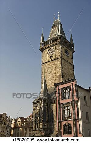 Stock Photography - Old Town Hall in Prague. Fotosearch