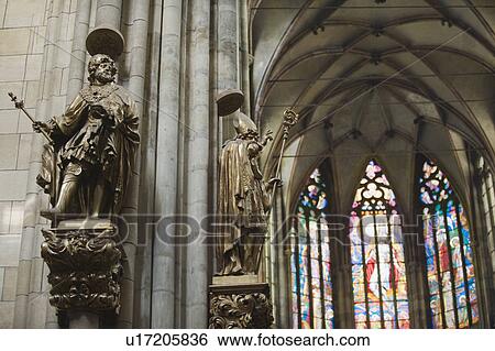 Statues and church interior View Large Photo Image Stock Photograph - Statues and church interior. Fotosearch