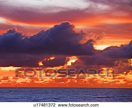 Stock Image - sunrise, sunset. Fotosearch