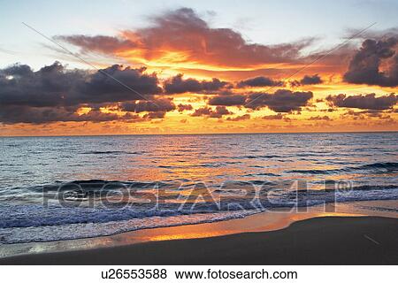 Stock Photo - sunrise, sunset. Fotosearch