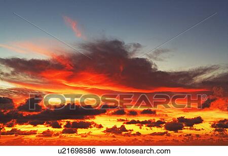 Stock Photograph - sunrise, sunset. Fotosearch