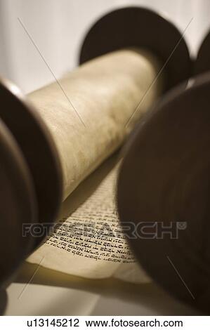 Stock Image - Torah scroll. Fotosearch