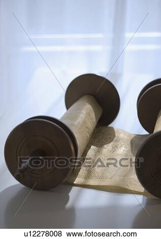 Stock Photo - Torah scroll. Fotosearch