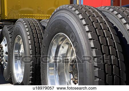 truck tires View Large Photo Image Stock Photo - truck tires. Fotosearch