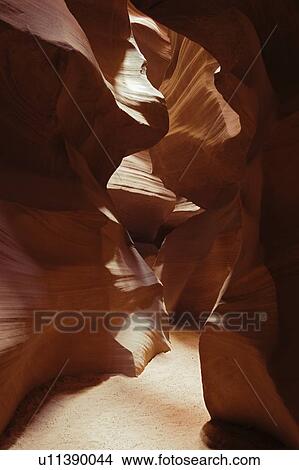 Upper Antelope Canyon, Page, Arizona View Large Photo Image Picture - Upper Antelope Canyon, Page, Arizona. Fotosearch