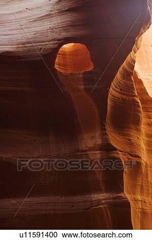 Stock Image - Upper Antelope Canyon, Page, Arizona. Fotosearch