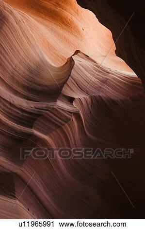 Stock Image - Upper Antelope Canyon, Page, Arizona. Fotosearch