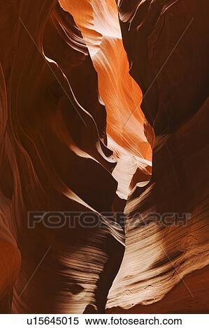 Stock Photography - Upper Antelope Canyon, Page, Arizona. Fotosearch