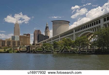 View of Cleveland, Ohio View Large Photo Image Stock Image - View of Cleveland, Ohio. Fotosearch