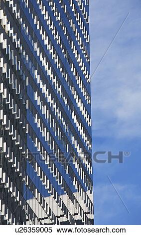 Windows on highrise building View Large Photo Image Stock Photography - Windows on highrise building. Fotosearch