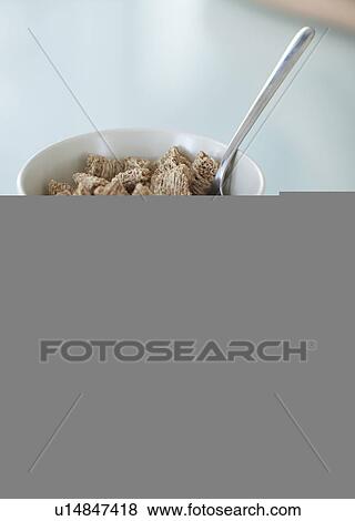 Bowl of Breakfast Cereals View Large Photo Image Stock Photo - Bowl of Breakfast Cereals. Fotosearch
