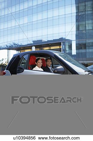 Mid-Adult Couple Driving Smart Car View Large Photo Image Stock Photograph - Mid-Adult Couple Driving Smart Car. Fotosearch