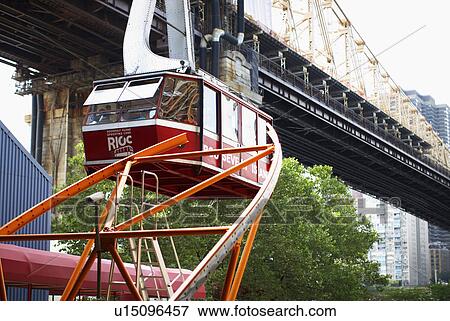 Roosevelt Island Tramway View Large Photo Image Stock Photo - Roosevelt Island Tramway. Fotosearch