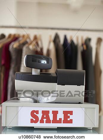 Sales Sign on Cash Register View Large Photo Image Stock Photo - Sales Sign on Cash Register. Fotosearch