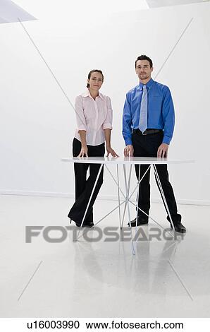 A business couple View Large Photo Image Stock Image - A business couple. Fotosearch