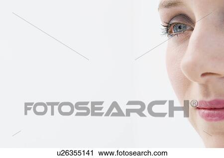 A cropped female head shot View Large Photo Image Stock Image - A cropped female head shot. Fotosearch