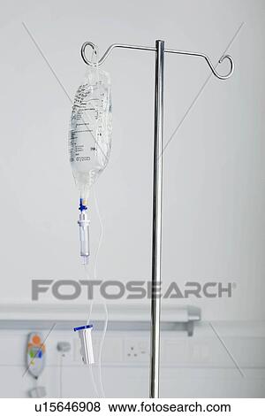 A medical drip on a stand View Large Photo Image Stock Photo - A medical drip on a stand. Fotosearch