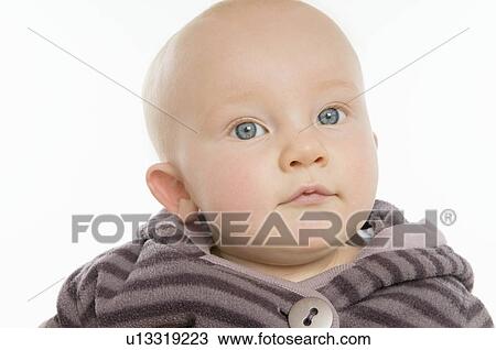 A portrait of a baby boy. View Large Photo Image Stock Image - A portrait of a baby boy.. Fotosearch