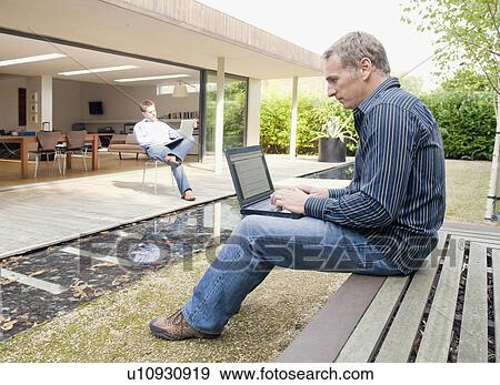 A portrait of a business man outside View Large Photo Image Stock Photo - A portrait of a business man outside. Fotosearch