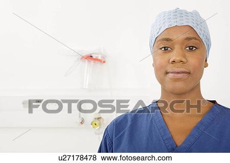 A portrait of a female nurse View Large Photo Image Stock Photo - A portrait of a female nurse. Fotosearch