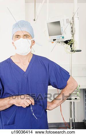 A portrait of a male surgeon View Large Photo Image Picture - A portrait of a male surgeon. Fotosearch