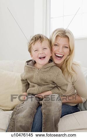 A portrait of a mother and son. View Large Photo Image Stock Photography - A portrait of a mother and son.. Fotosearch