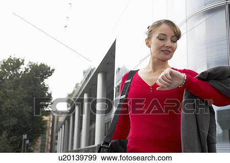 Business woman on the move View Large Photo Image Stock Photo - Business woman on the move. Fotosearch