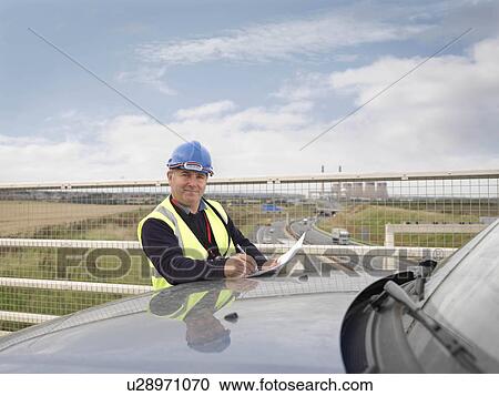 Ecologist Above Motorway View Large Photo Image Stock Image - Ecologist Above Motorway. Fotosearch