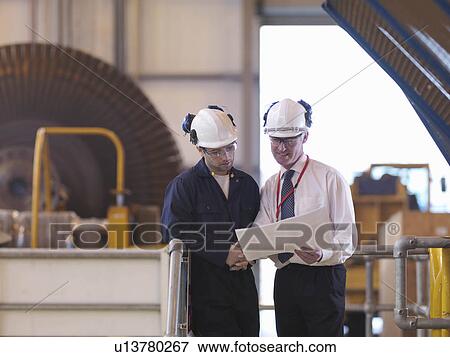 Engineers In Turbine Hall View Large Photo Image Stock Photo - Engineers In Turbine Hall. Fotosearch
