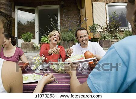 Family at a picnic View Large Photo Image Stock Image - Family at a picnic. Fotosearch