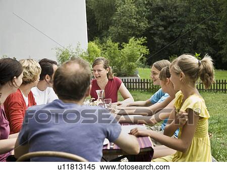Family at a picnic View Large Photo Image Stock Photography - Family at a picnic. Fotosearch