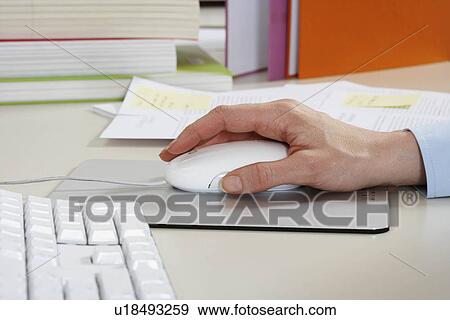 Stock Photo - Hand of businesswoman. Fotosearch