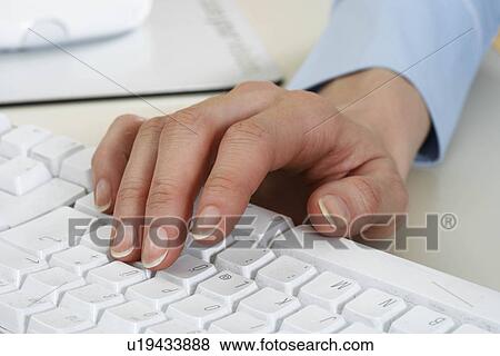 Stock Photo - Hand of businesswoman. Fotosearch