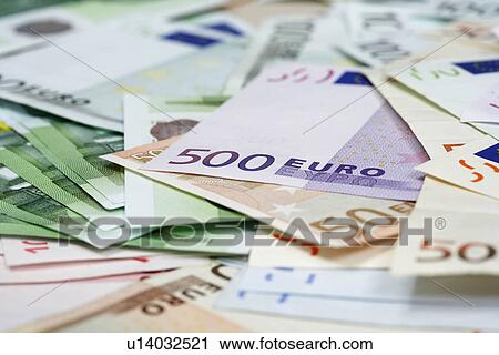 Lots of euro notes on table View Large Photo Image Stock Image - Lots of euro notes on table. Fotosearch