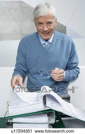 Stock Image - Mature businessman. Fotosearch