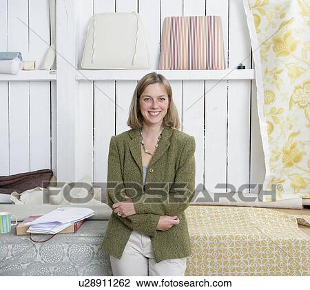 Stock Image - Portrait business women. Fotosearch