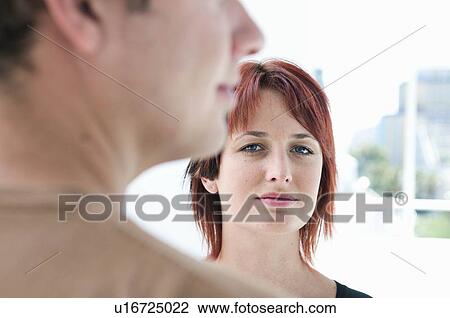 Portrait of a female. View Large Photo Image Stock Image - Portrait of a female.. Fotosearch