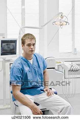 Portrait of a male dentist View Large Photo Image Stock Photograph - Portrait of a male dentist. Fotosearch