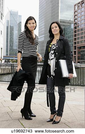 Stock Image - Portraits businesswomen. Fotosearch