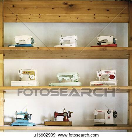 Stock Photo - Toy sewing machine collection. Fotosearch