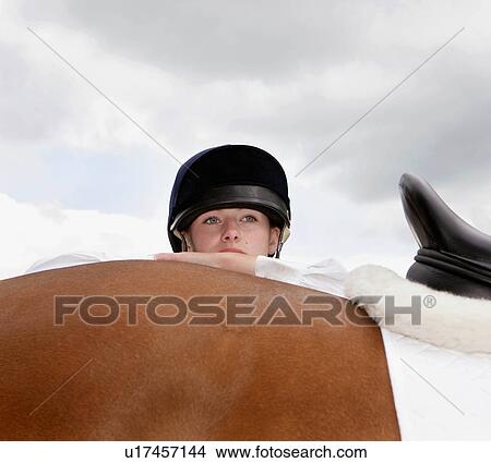 Young woman with horse View Large Photo Image Picture - Young woman with horse. Fotosearch