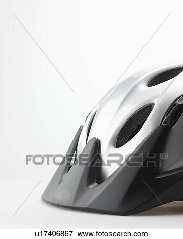 Stock Photo - Close-Up of Bicycle Helmet. Fotosearch