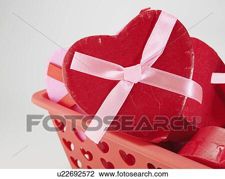 Close-Up of Heart Shaped Gift Box View Large Photo Image Stock Image - Close-Up of Heart Shaped Gift Box. Fotosearch