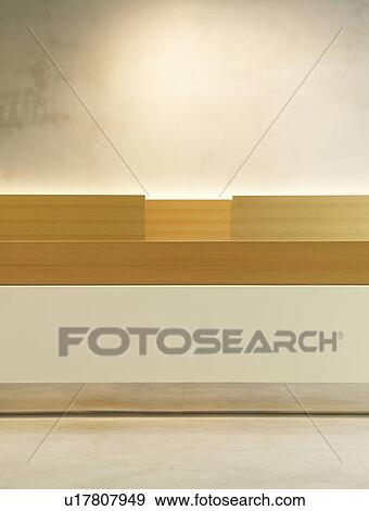 Stock Photo - Close-Up of Reception Desk. Fotosearch