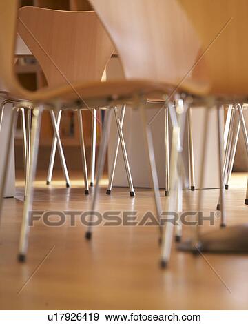 Close-Up of Wooden Chairs View Large Photo Image Stock Photo - Close-Up of Wooden Chairs. Fotosearch